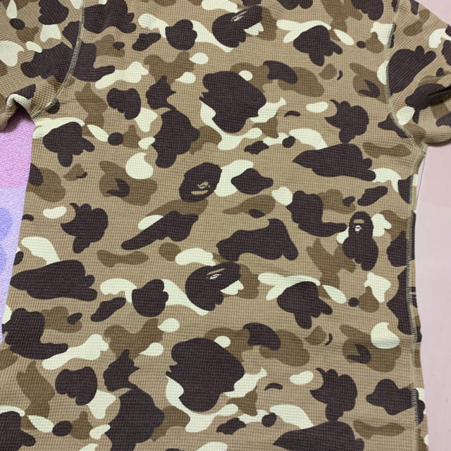 A BATHING APE(アベイシングエイプ)の激安Lサイズ！BAPEカラーカモサーマルTシャツ ベージュカモ メンズのトップス(Tシャツ/カットソー(半袖/袖なし))の商品写真