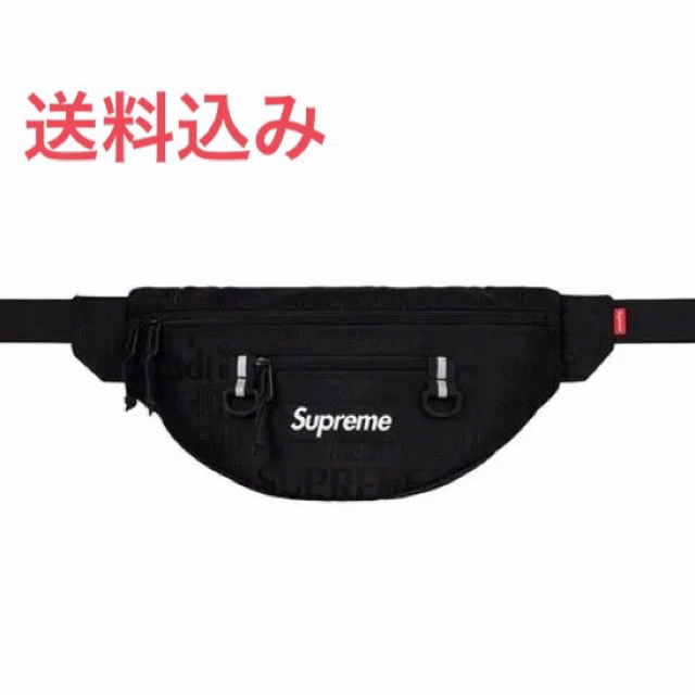 新品 19SS Supreme Waist Bag Shoulder ブラック