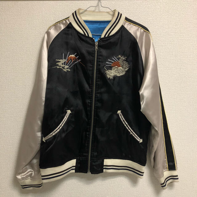 TAKEO KIKUCHI - タケオキクチ スカジャン リバーシブルの通販 TAKEO KIKUCHI - タケオキクチ スカジャン リバーシブルの通販