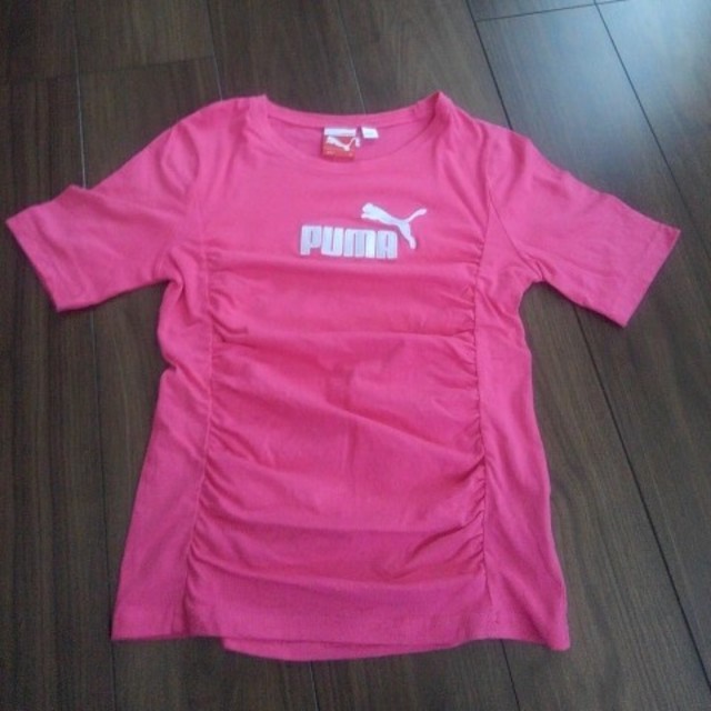 PUMA(プーマ)のプーマ Tシャツ　ガールズXL (150～160㎝位) キッズ/ベビー/マタニティのキッズ服女の子用(90cm~)(Tシャツ/カットソー)の商品写真