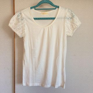 ダブルクローゼット(w closet)の白Tシャツ(Tシャツ(半袖/袖なし))