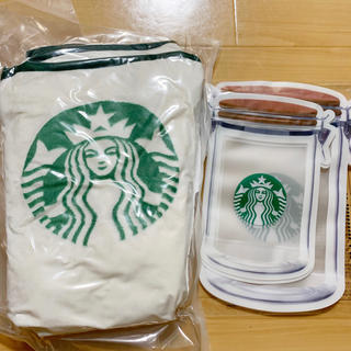 スターバックスコーヒー(Starbucks Coffee)のスターバックス ブランケット ジッパーバック(日用品/生活雑貨)