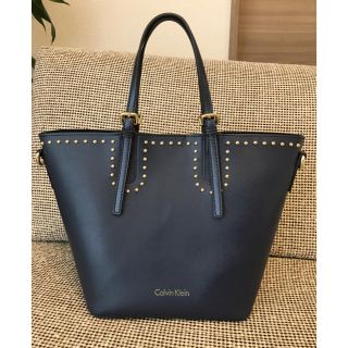 カルバンクライン(Calvin Klein)のはる様専用 カルバン・クライン ネイビー スタッズ 3wayハンドバッグ(ショルダーバッグ)