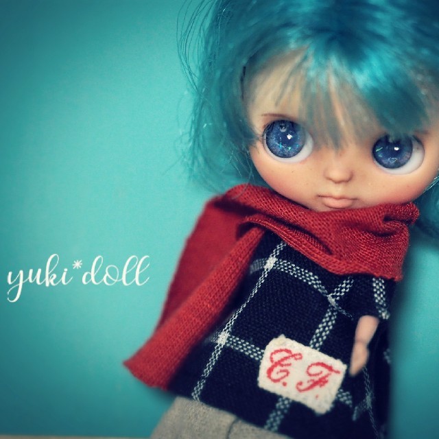 ❁❀yuki*doll✿✾ カスタムプチブライス ※やや難あり ハンドメイドのぬいぐるみ/人形(人形)の商品写真