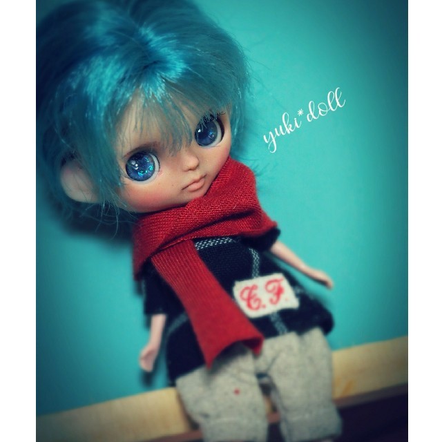 ❁❀yuki*doll✿✾ カスタムプチブライス ※やや難あり ハンドメイドのぬいぐるみ/人形(人形)の商品写真