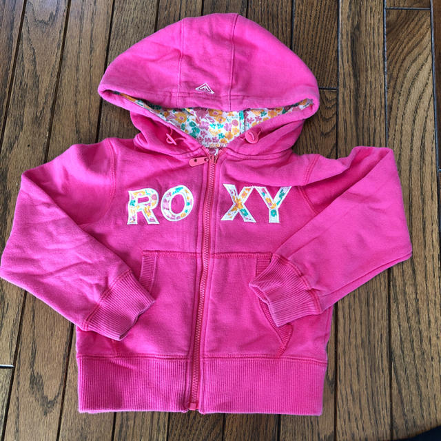 Roxy(ロキシー)のパーカー フード ロキシー キッズ/ベビー/マタニティのキッズ服女の子用(90cm~)(ジャケット/上着)の商品写真