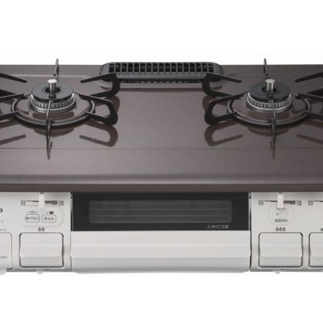 パロマ ガステーブル あじわざ 水無し片面焼き 59cm 都市ガス-