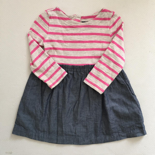 babyGAP(ベビーギャップ)のbaby gap ワンピース 90 キッズ/ベビー/マタニティのキッズ服女の子用(90cm~)(ワンピース)の商品写真