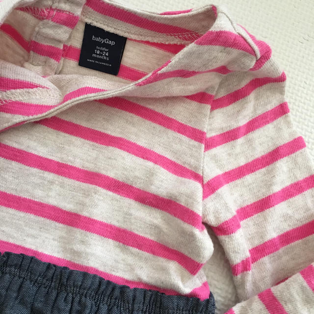 babyGAP(ベビーギャップ)のbaby gap ワンピース 90 キッズ/ベビー/マタニティのキッズ服女の子用(90cm~)(ワンピース)の商品写真