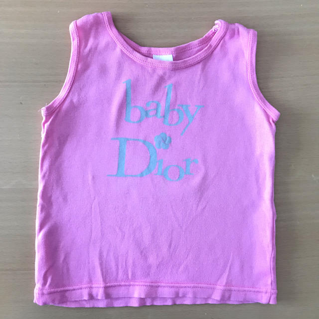 baby Dior(ベビーディオール)のbaby Dior タンクトップ 80 キッズ/ベビー/マタニティのベビー服(~85cm)(タンクトップ/キャミソール)の商品写真