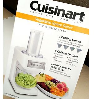 cuisinartクイジナート/ベジタブルスパイラルスライサーSSL-100j(フードプロセッサー)