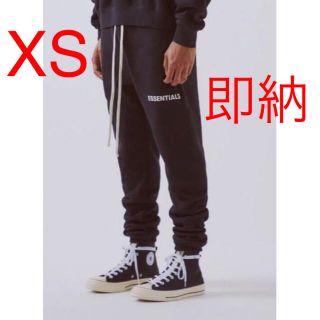 フィアオブゴッド(FEAR OF GOD)のXS ブラック Fear Of God Essentials スウェットパンツ(その他)