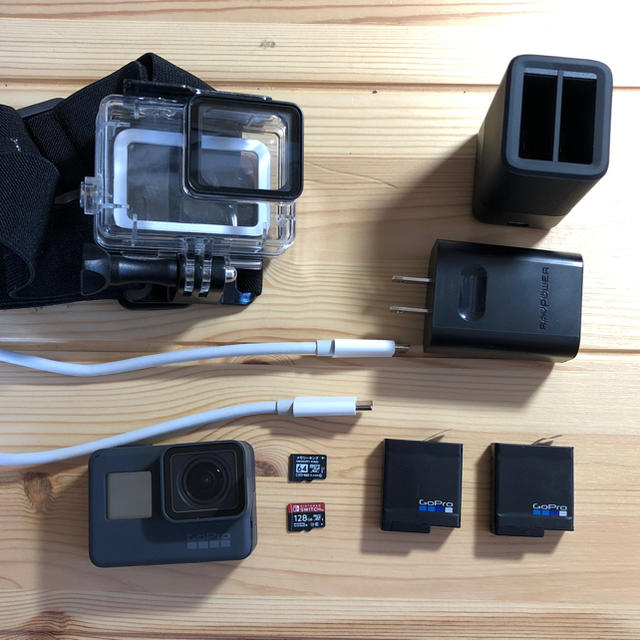 GoPro HERO 6 豪華スターターパック 128GB バッテリー2本