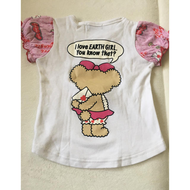 EARTHMAGIC(アースマジック)のearth Magic Tシャツ キッズ/ベビー/マタニティのキッズ服女の子用(90cm~)(Tシャツ/カットソー)の商品写真