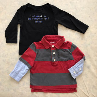 ベビーギャップ(babyGAP)の【rana様専用】値下！長袖Tシャツ 2枚セット サイズ80(Ｔシャツ)