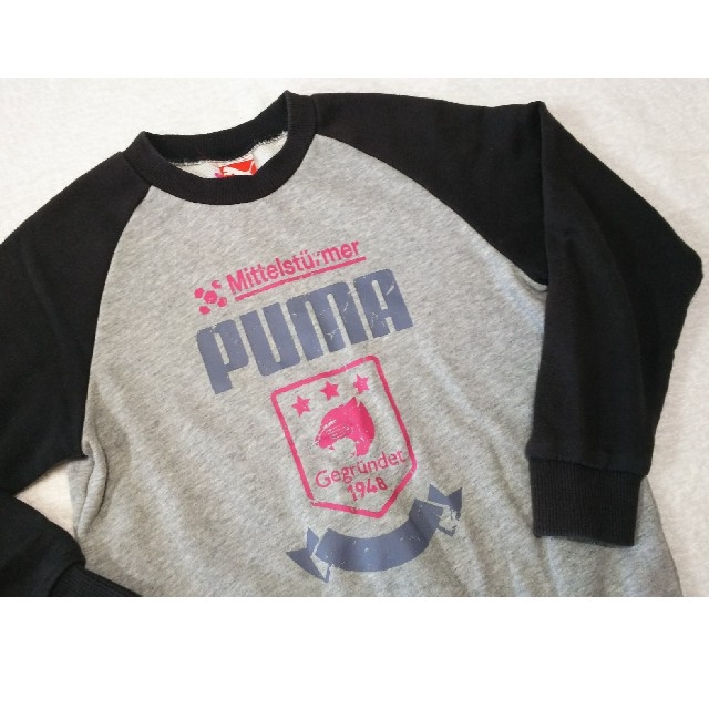 PUMA(プーマ)のPUMA トレーナー(130㎝) キッズ/ベビー/マタニティのキッズ服男の子用(90cm~)(Tシャツ/カットソー)の商品写真