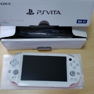 プレイステーションヴィータ(PlayStation Vita)のvita2000 ピンク　vita1100ブラック　本体　送料無料(携帯用ゲーム機本体)