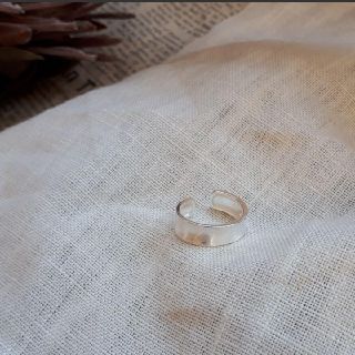 アーペーセー(A.P.C)のhandmade ﾊﾝﾏｰ仕上げring　silver925(リング(指輪))