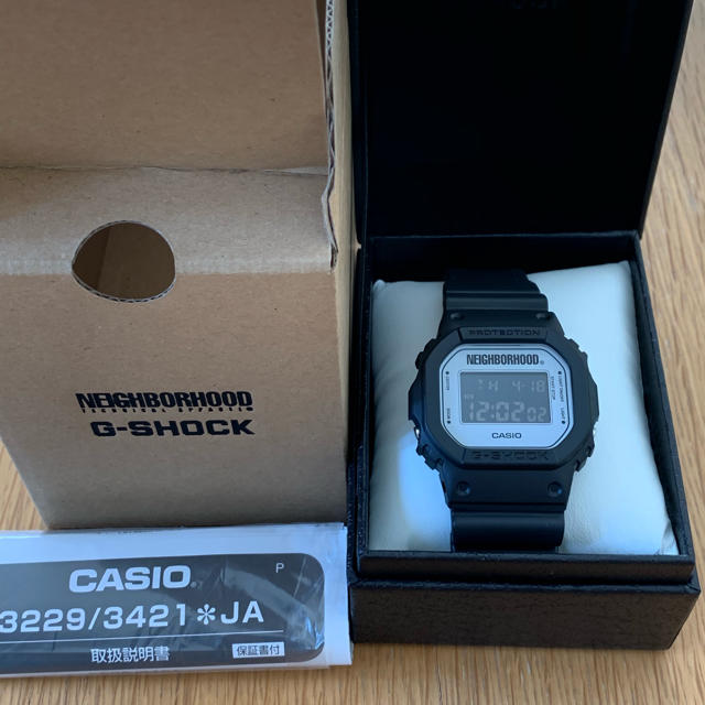 NEIGHBORHOOD(ネイバーフッド)のNEIGHBORHOOD × CASIO G-SHOCK DW-5600  新品 メンズの時計(腕時計(デジタル))の商品写真