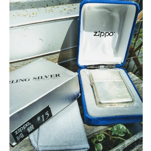 Zippo Sterling Silver #15〈未使用品〉ブランドZippo