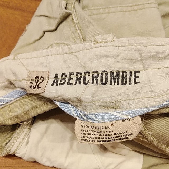 Abercrombie&Fitch(アバクロンビーアンドフィッチ)のアバクロ　カーゴハーフパンツ　 メンズのパンツ(ショートパンツ)の商品写真