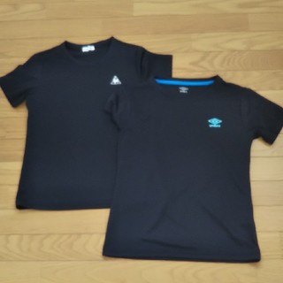アンブロ(UMBRO)のumbro ルコックスポルティフ Tシャツ 2枚セット レディース Lサイズ(Tシャツ(半袖/袖なし))