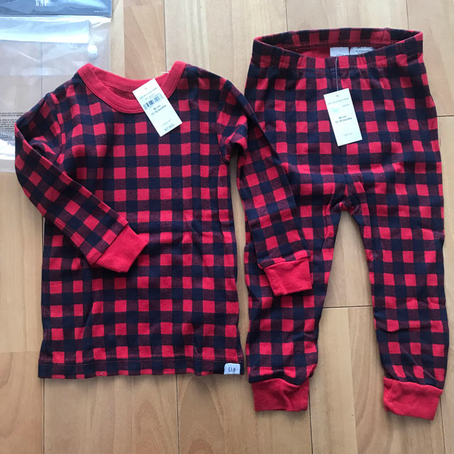 babyGAP - 新品 baby gap パジャマ 80cm 12-18m チェック の通販 by