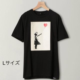 ビューティアンドユースユナイテッドアローズ(BEAUTY&YOUTH UNITED ARROWS)のBEAUTY&YOUTH  Banksy GIRL  Tシャツ  Lサイズ(Tシャツ/カットソー(半袖/袖なし))