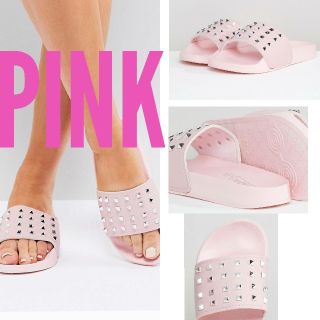 インポート　ヨーロッパ　ピンク　サンダル　ベナッシ　ビーチサンダル　pink(サンダル)