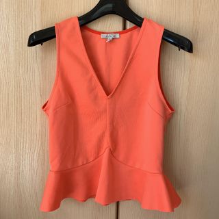 ザラ(ZARA)のお値下げ！！ZARA ペプラムトップス(カットソー(半袖/袖なし))