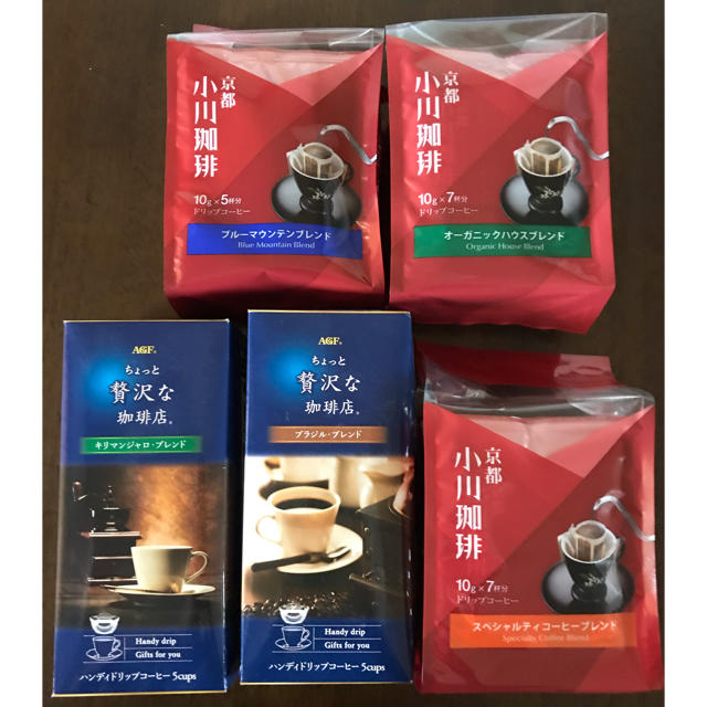 小川珈琲(オガワコーヒー)の小川珈琲、AGFインスタントコーヒー 食品/飲料/酒の飲料(コーヒー)の商品写真