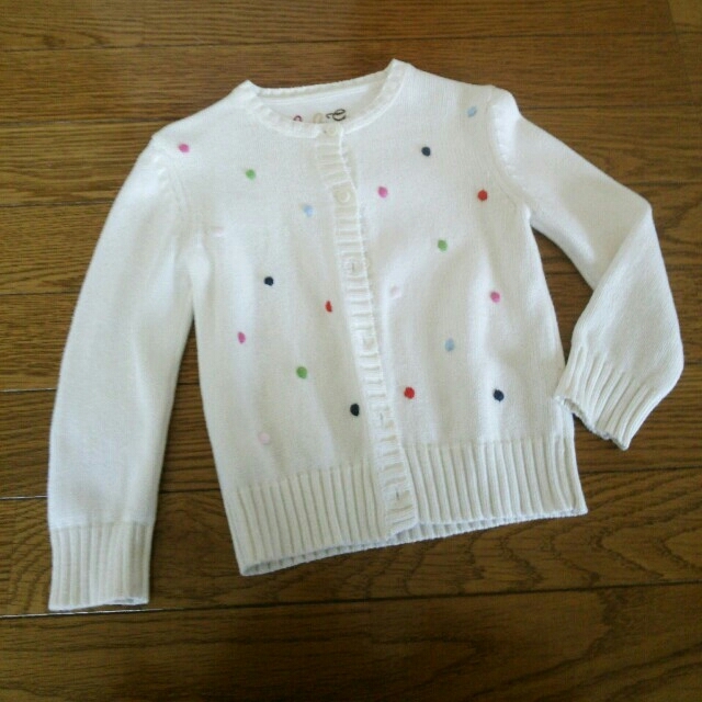 babyGAP(ベビーギャップ)のBabygap  90美品 キッズ/ベビー/マタニティのキッズ服女の子用(90cm~)(カーディガン)の商品写真