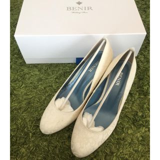 ヴェラウォン(Vera Wang)のBENIRパンプス ウェディング 美品(ハイヒール/パンプス)