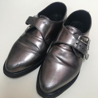 ドクターマーチン(Dr.Martens)のDr.martens ドクターマーチン Miller ダークシルバー 36(ローファー/革靴)