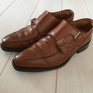 バーニーズニューヨーク(BARNEYS NEW YORK)のJOHNSTON&MURPHY ダブルモンクストラップ(ドレス/ビジネス)