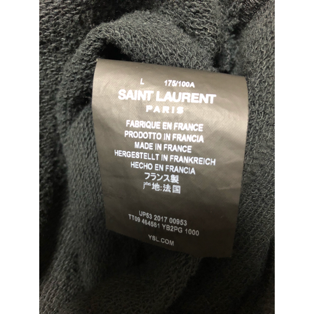 サンローラン Saint Laurent パーカー Lサイズ 2