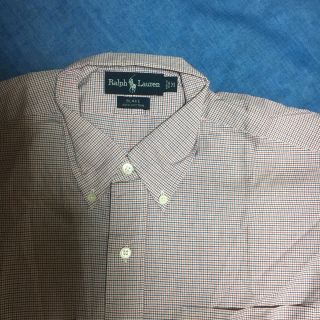 ラルフローレン(Ralph Lauren)のラルフローレン 青赤チェック L 未使用(シャツ)