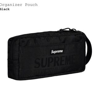 シュプリーム(Supreme)のsupreme Organizer pouch Black(ポーチ)