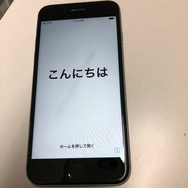 Apple(アップル)のiphone6s64Gシルバー ジャンク品 スマホ/家電/カメラのスマートフォン/携帯電話(スマートフォン本体)の商品写真