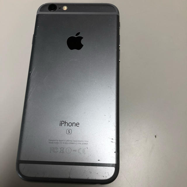 Apple(アップル)のiphone6s64Gシルバー ジャンク品 スマホ/家電/カメラのスマートフォン/携帯電話(スマートフォン本体)の商品写真