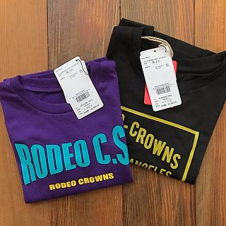 ロデオクラウンズワイドボウル(RODEO CROWNS WIDE BOWL)のキッズL  ロデオクラウンズ ２枚セット(Tシャツ/カットソー)