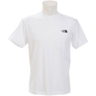 ザノースフェイス(THE NORTH FACE)のノースフェイス ポケットTシャツ ホワイト Mサイズ オーソリティ限定(Tシャツ/カットソー(半袖/袖なし))