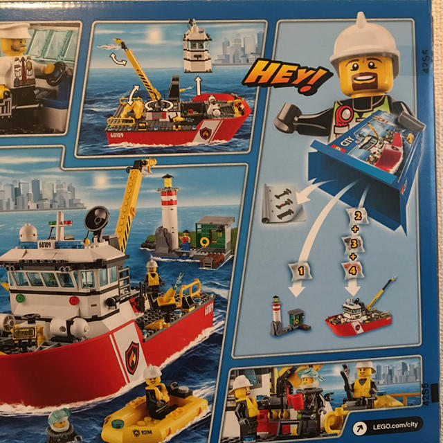 Lego(レゴ)のレゴ LEGO シティ 60109 消防ボート キッズ/ベビー/マタニティのおもちゃ(積み木/ブロック)の商品写真