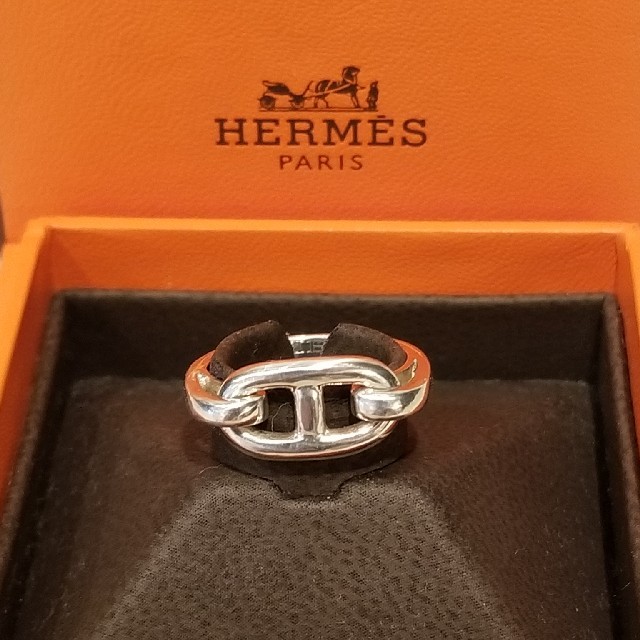 Hermes - [正規品] HERMES シルバーリング シェーヌダングル 磨き済みの通販 by m-style｜エルメスならラクマ