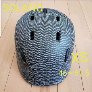 solanoハンチングヘルメット　46〜51.5cm　ソラノ　XS　キッズ(ヘルメット/シールド)