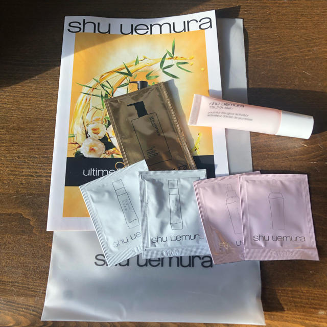 shu uemura(シュウウエムラ)のshu uemura  試供品 コスメ/美容のスキンケア/基礎化粧品(クレンジング/メイク落とし)の商品写真