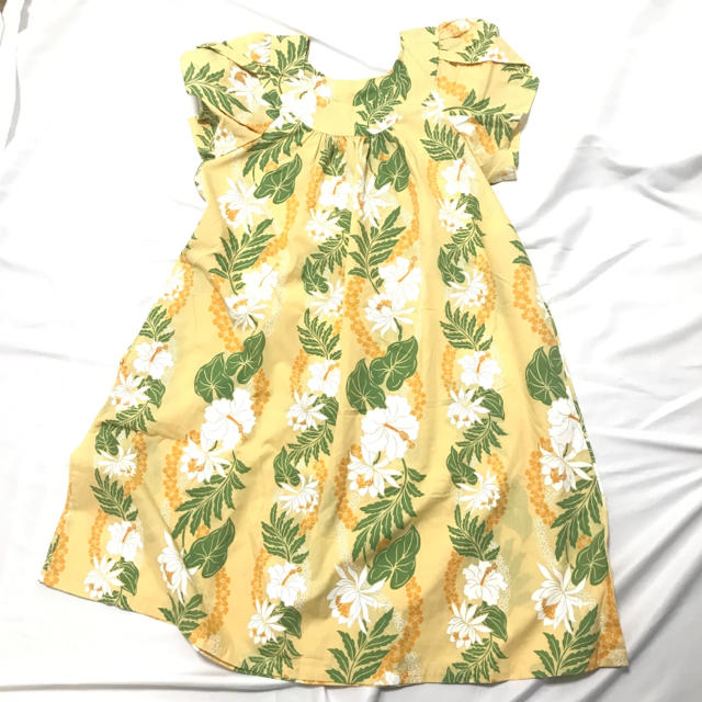 ワンピース XL サイズ ハワイアンリザーブコレクション ハワイ 黄色 イエロー レディースのワンピース(ロングワンピース/マキシワンピース)の商品写真