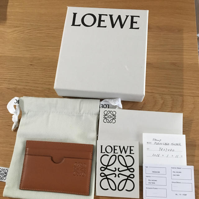 LOEWE - chaosdm 様 専用 ロエベ プレーン カードホルダーの通販 by