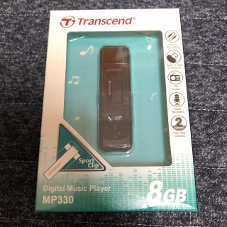 トランセンド(Transcend)のMP3プレーヤー 8GB TS8GMP330K トランセンド Transcend(ポータブルプレーヤー)