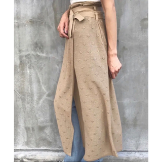 ビューティアンドユースユナイテッドアローズ(BEAUTY&YOUTH UNITED ARROWS)の美品 TAN ラップスカート(ロングスカート)